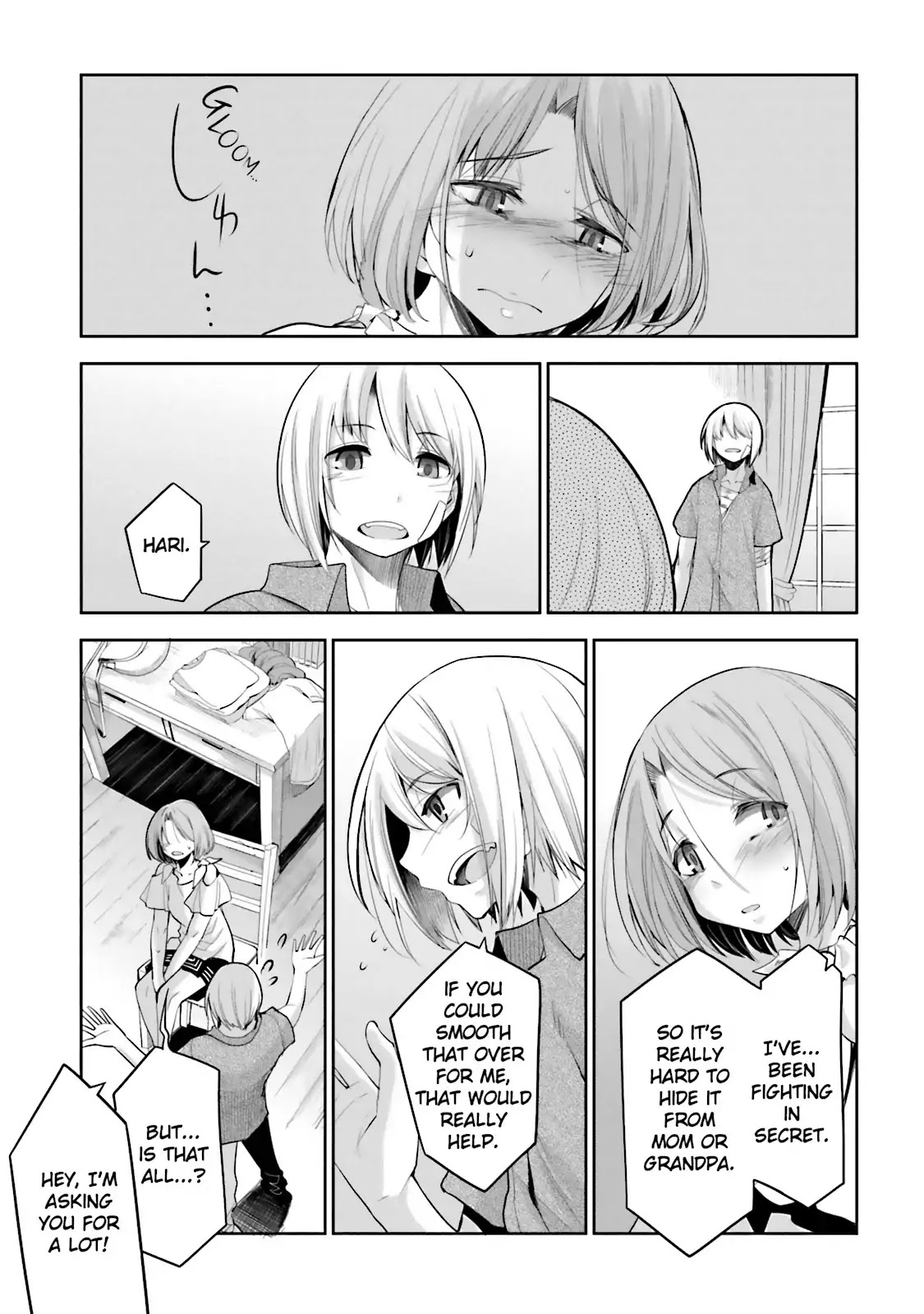 Dansai Bunri no Crime Edge Chapter 44 page 11 - Chapter 44: Vol.8 cut44: Tiny Conversation