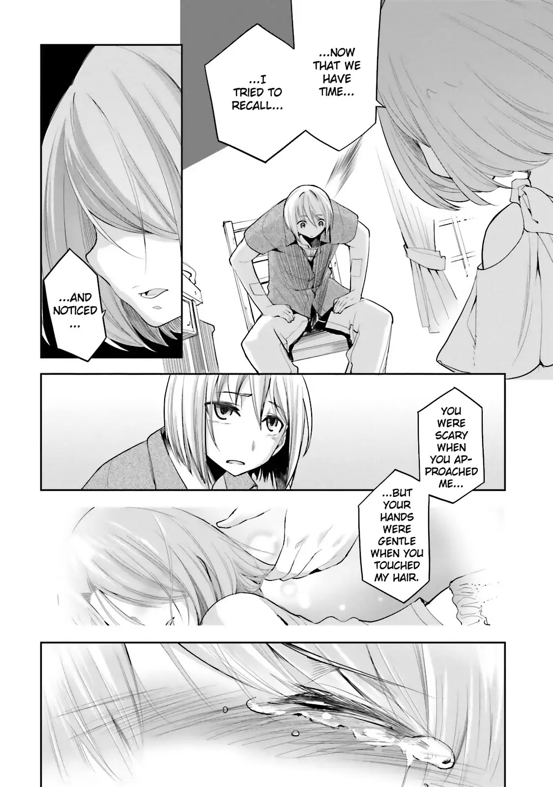 Dansai Bunri no Crime Edge Chapter 44 page 2 - Chapter 44: Vol.8 cut44: Tiny Conversation