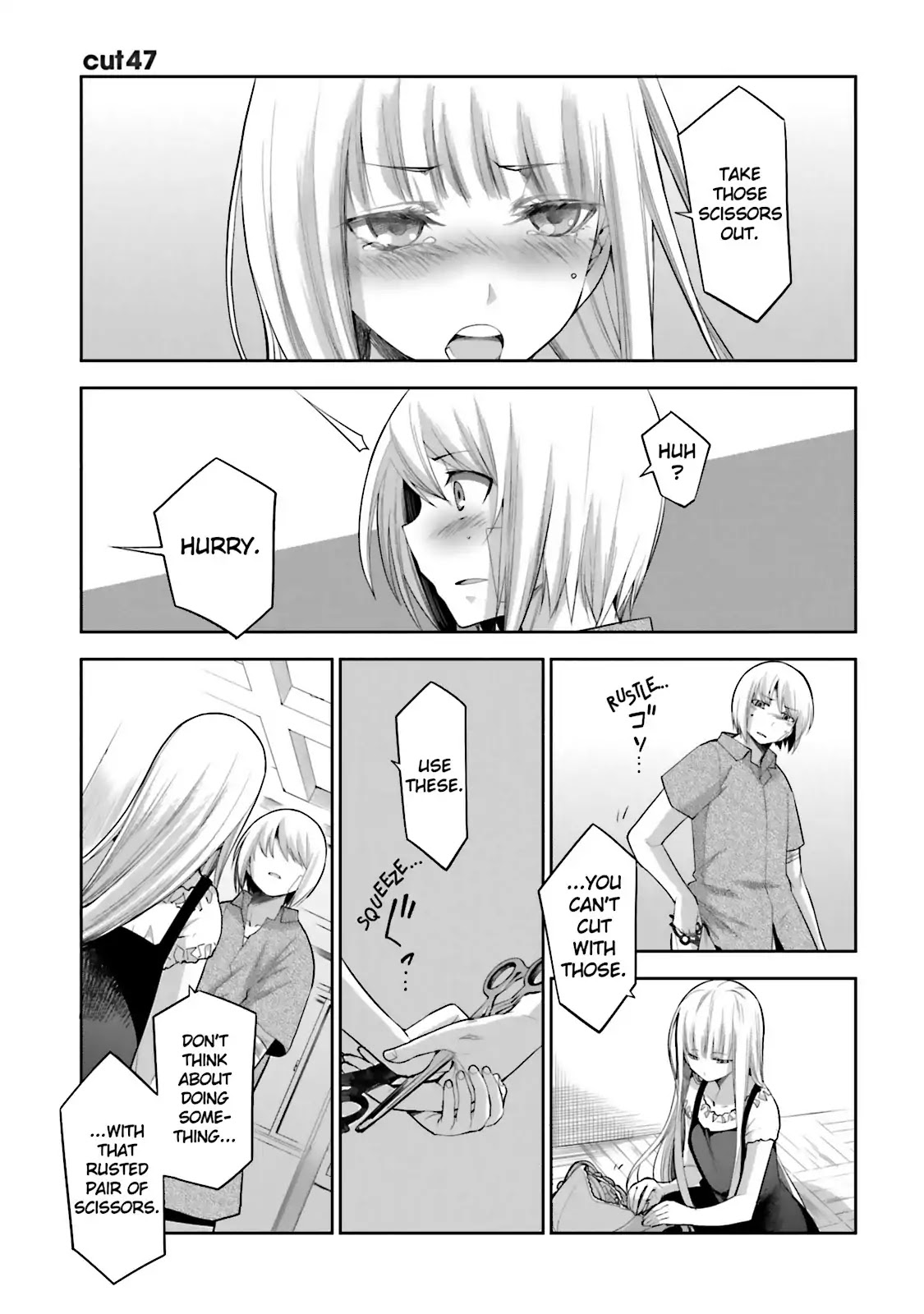 Dansai Bunri no Crime Edge Chapter 47 page 1 - Chapter 47: Vol.8 cut47: Draw Your Graffiti