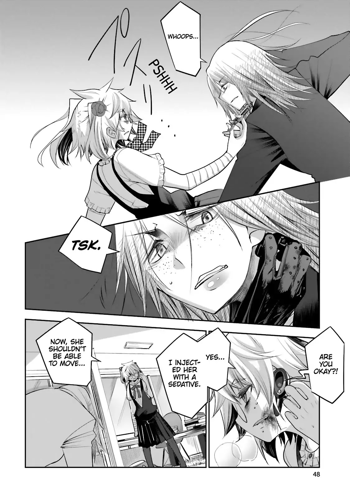 Dansai Bunri no Crime Edge Chapter 49 page 27 - Chapter 49: Vol.9 cut49: The Gray Cat and the Orange Mouse
