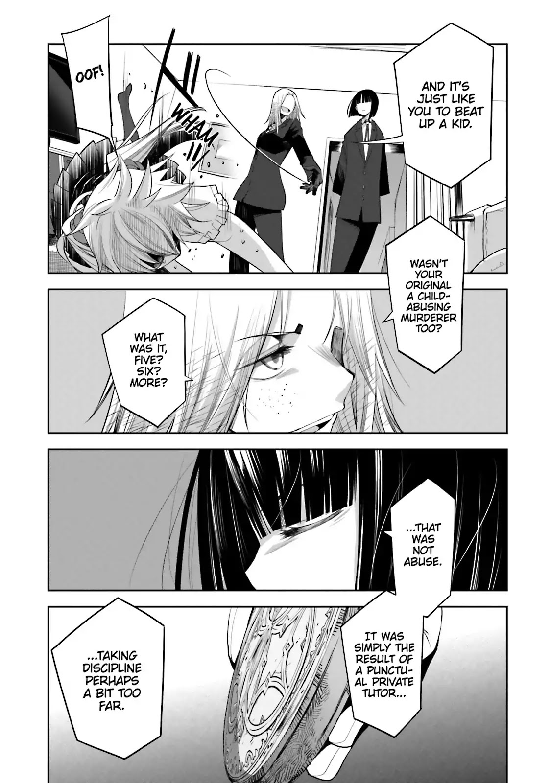 Dansai Bunri no Crime Edge Chapter 49 page 34 - Chapter 49: Vol.9 cut49: The Gray Cat and the Orange Mouse