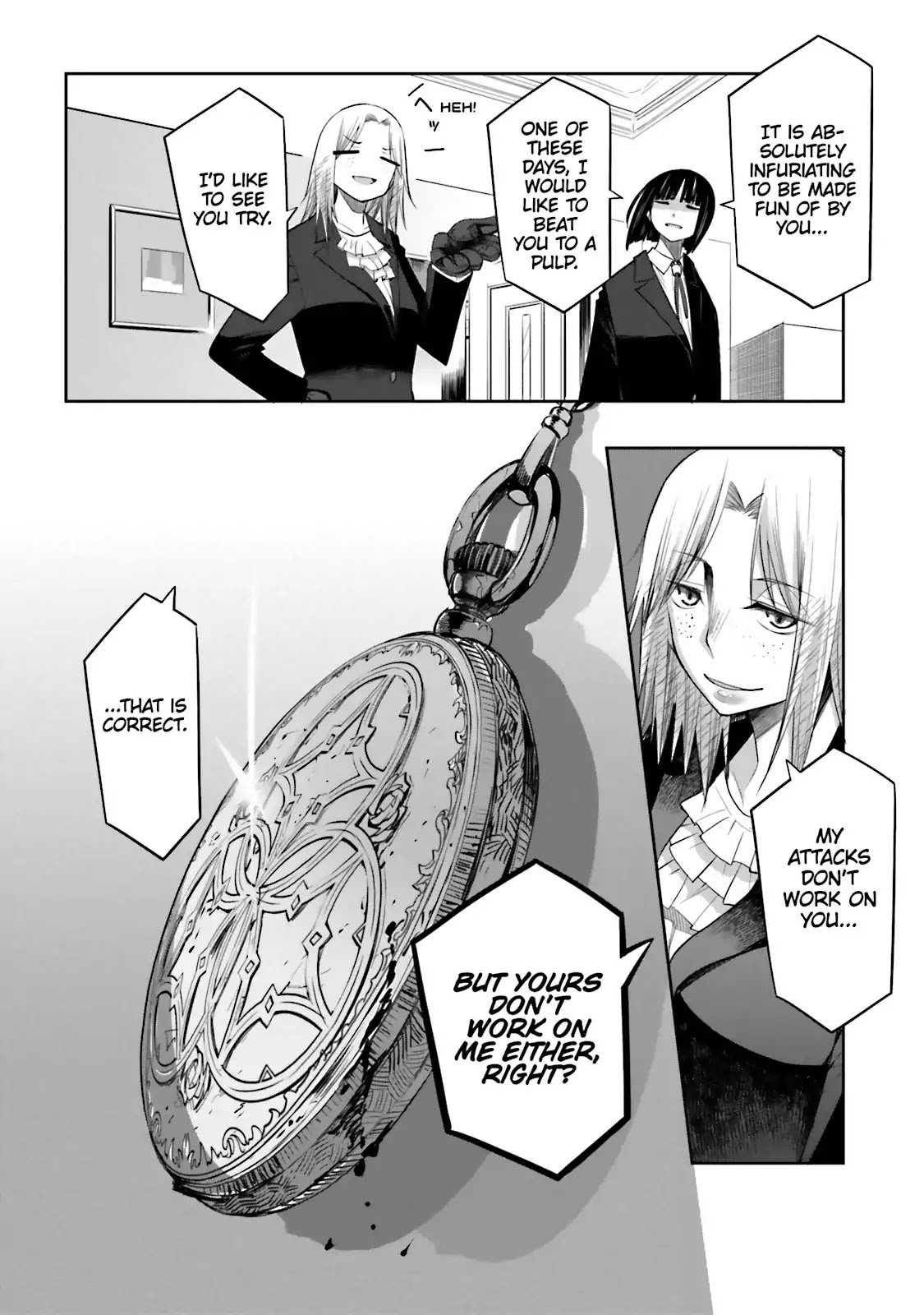 Dansai Bunri no Crime Edge Chapter 49 page 35 - Chapter 49: Vol.9 cut49: The Gray Cat and the Orange Mouse