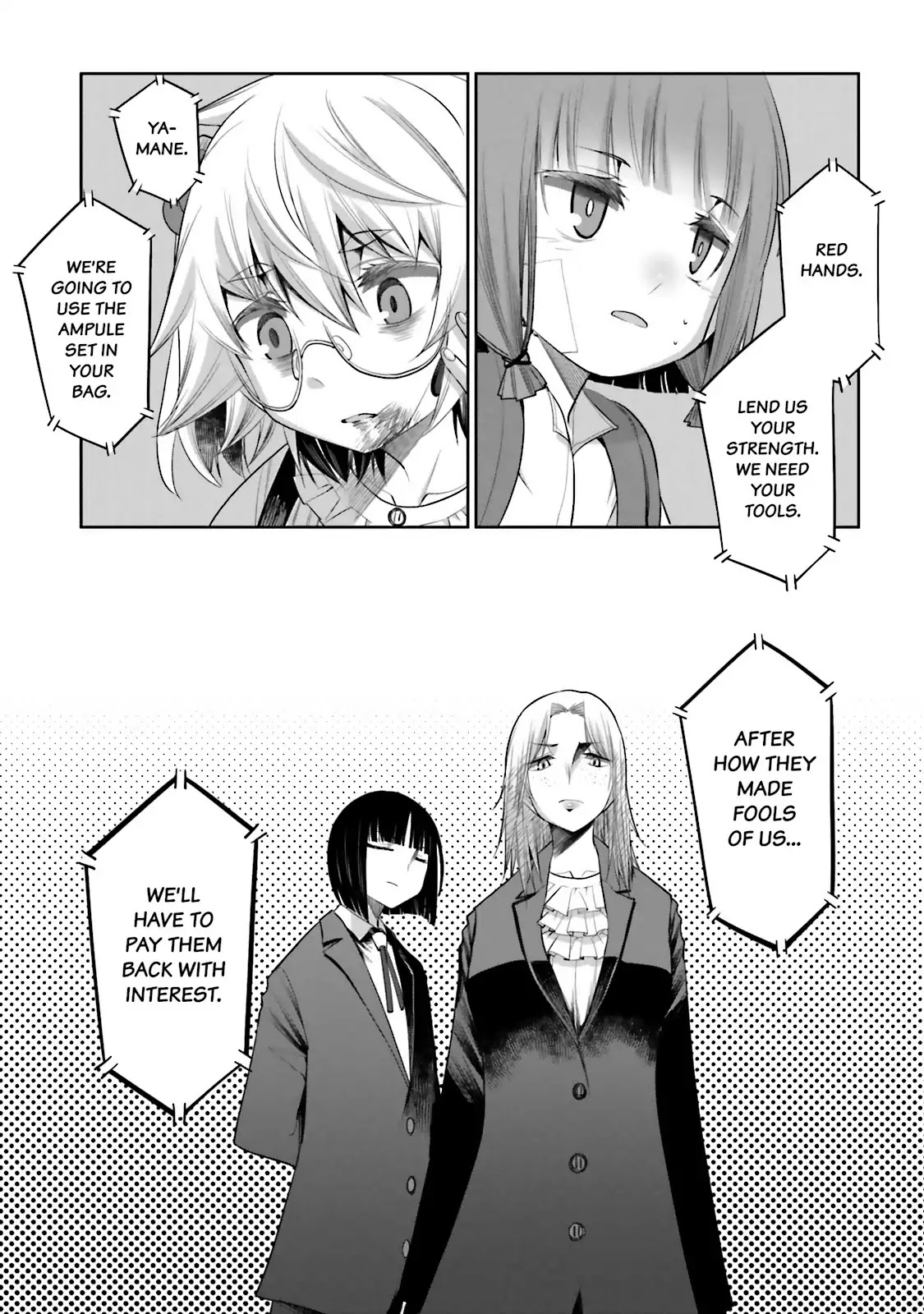 Dansai Bunri no Crime Edge Chapter 49 page 40 - Chapter 49: Vol.9 cut49: The Gray Cat and the Orange Mouse