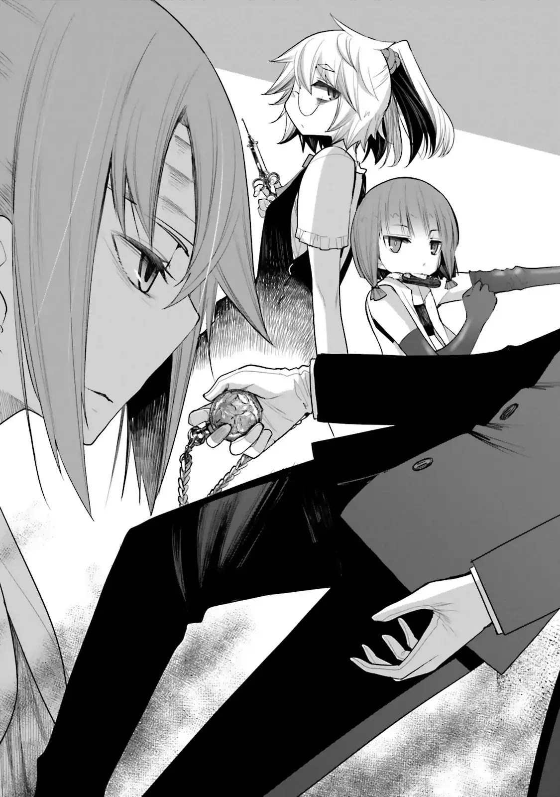 Dansai Bunri no Crime Edge Chapter 49 page 6 - Chapter 49: Vol.9 cut49: The Gray Cat and the Orange Mouse