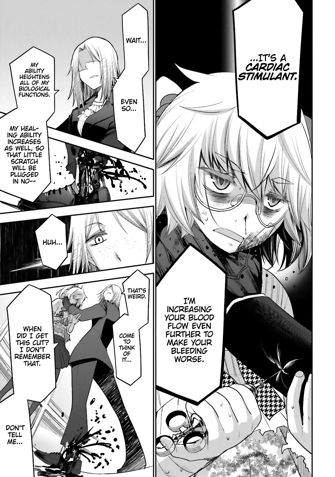 Dansai Bunri no Crime Edge Chapter 50 page 12 - Chapter 50: Vol.9 cut50: Mediator of the Dispute