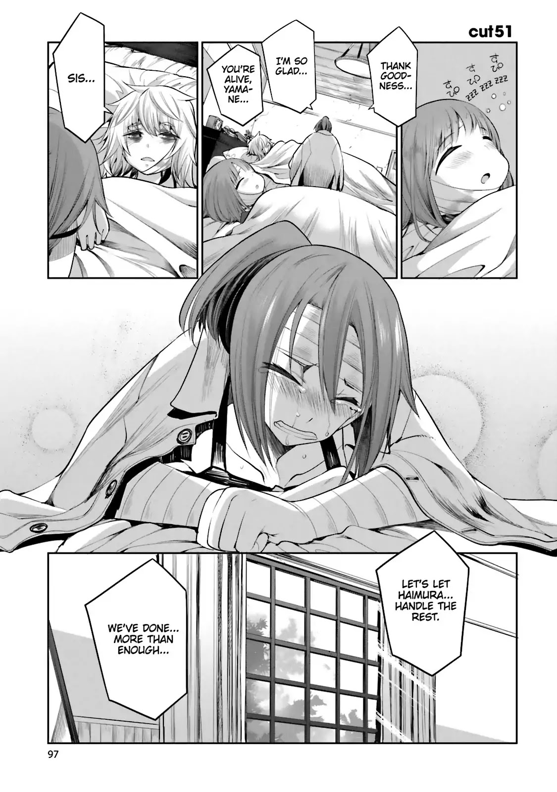 Dansai Bunri no Crime Edge Chapter 51 page 1 - Chapter 51: Vol.9 cut51: While Seeing an Illusion