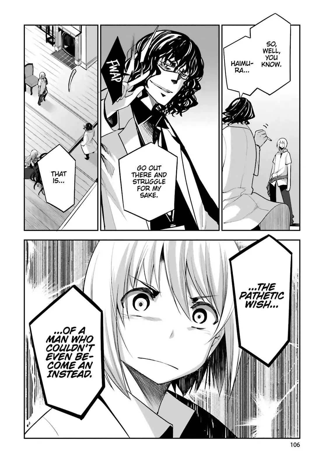 Dansai Bunri no Crime Edge Chapter 51 page 10 - Chapter 51: Vol.9 cut51: While Seeing an Illusion