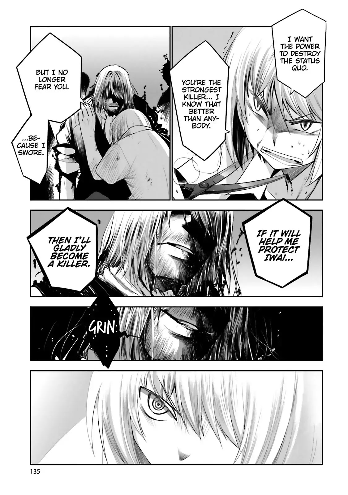 Dansai Bunri no Crime Edge Chapter 52 page 9 - Chapter 52: Vol.9 cut52: Criminal Verse