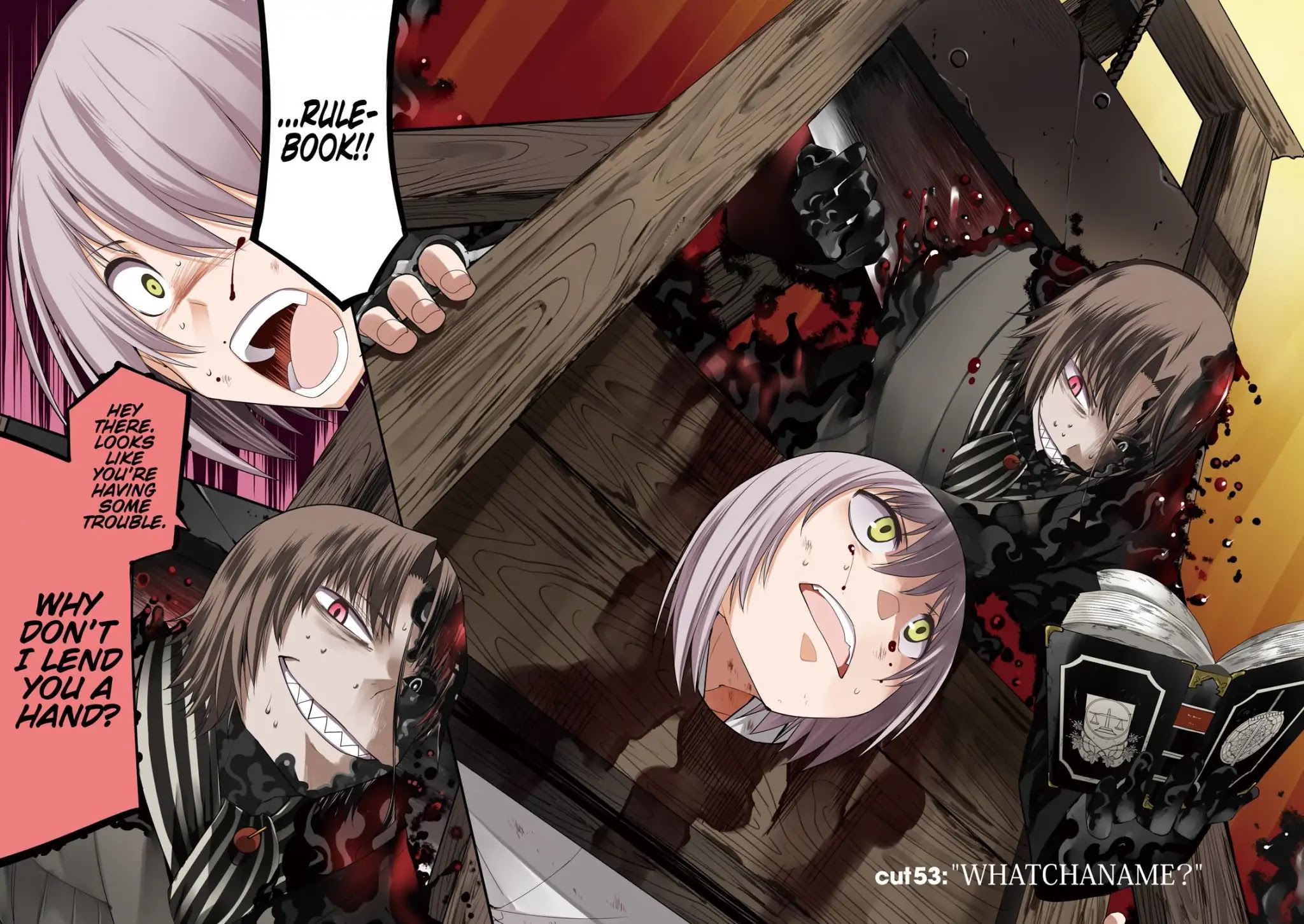 Dansai Bunri no Crime Edge Chapter 53 page 5 - Chapter 53: Vol.10 cut53: WHATCHANAME