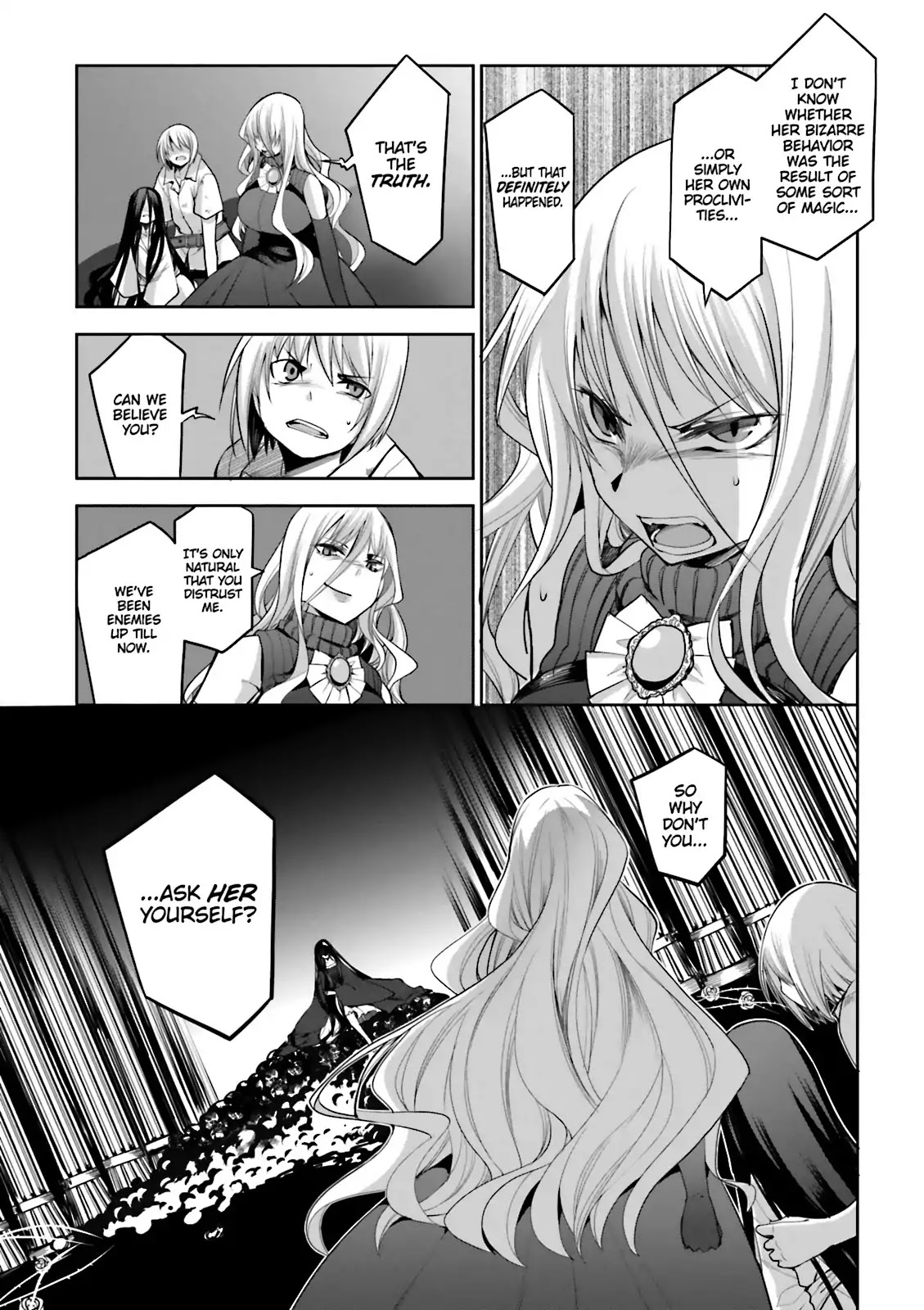 Dansai Bunri no Crime Edge Chapter 54 page 10 - Chapter 54: Vol.10 cut54: The Mad Queen