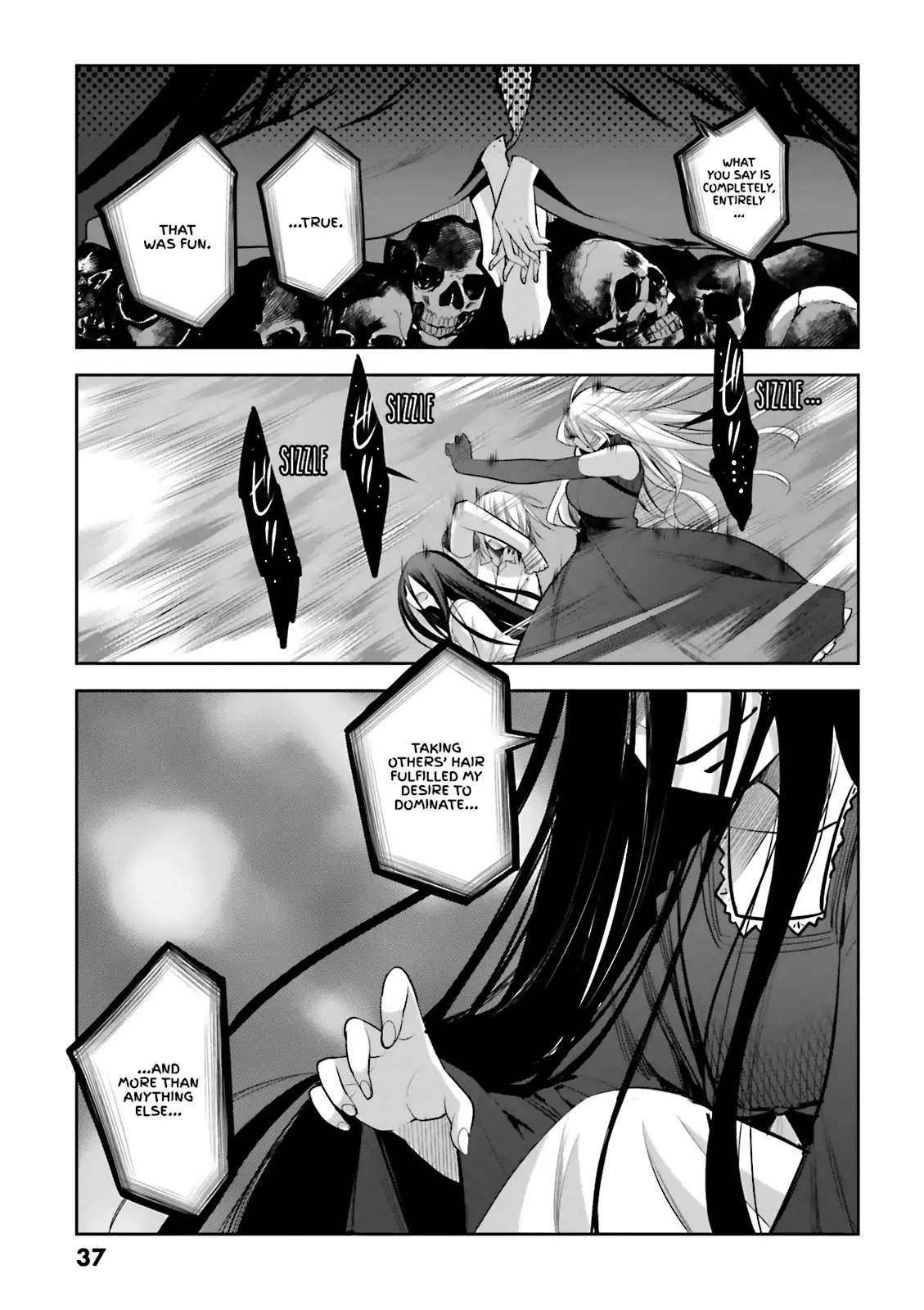 Dansai Bunri no Crime Edge Chapter 54 page 12 - Chapter 54: Vol.10 cut54: The Mad Queen