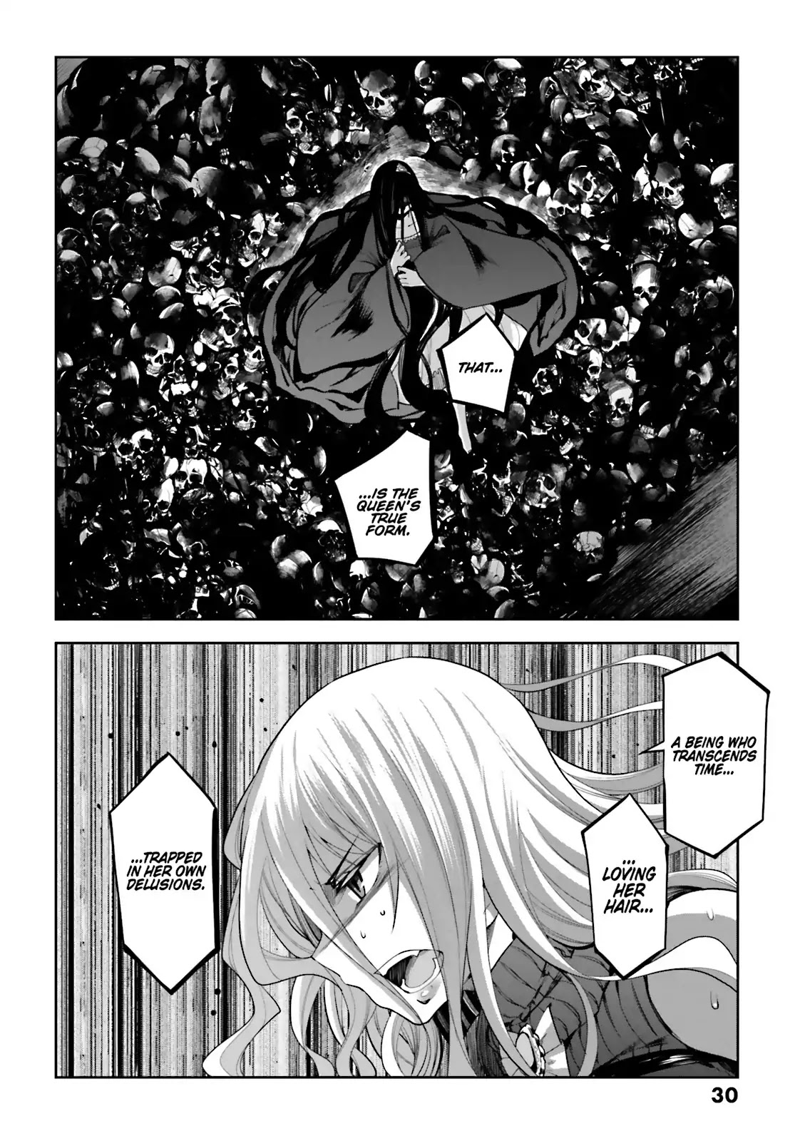 Dansai Bunri no Crime Edge Chapter 54 page 4 - Chapter 54: Vol.10 cut54: The Mad Queen