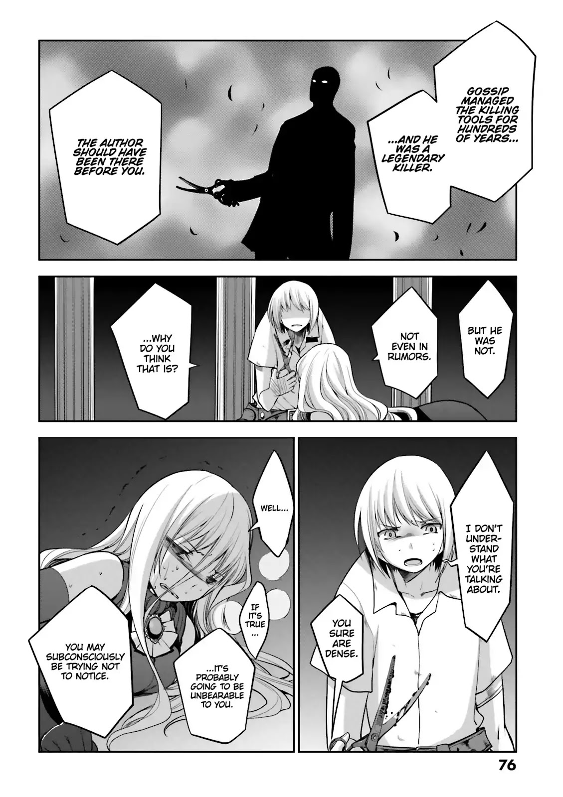 Dansai Bunri no Crime Edge Chapter 55 page 22 - Chapter 55: Vol.10 cut55: The Grave Sinner