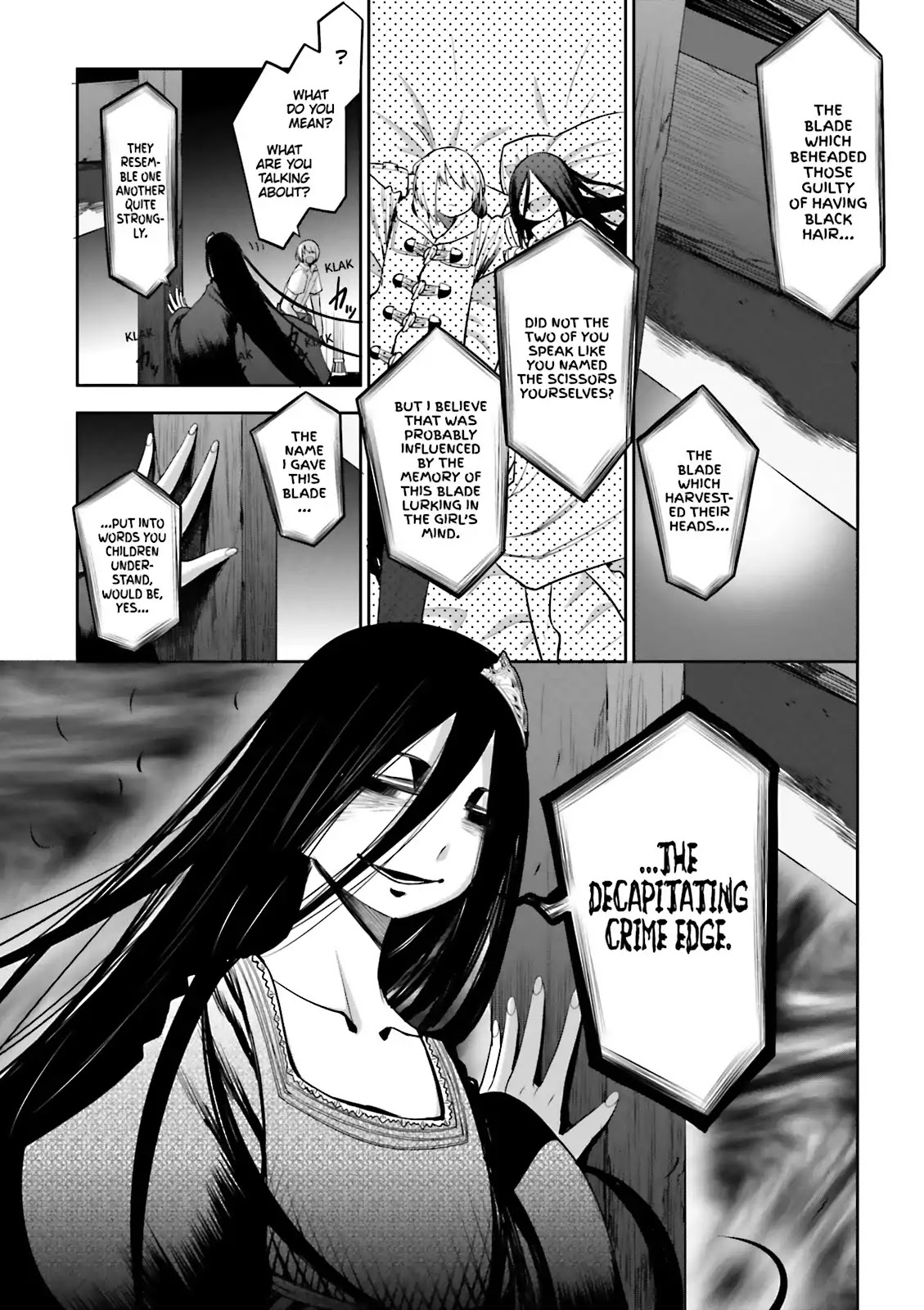 Dansai Bunri no Crime Edge Chapter 55 page 7 - Chapter 55: Vol.10 cut55: The Grave Sinner