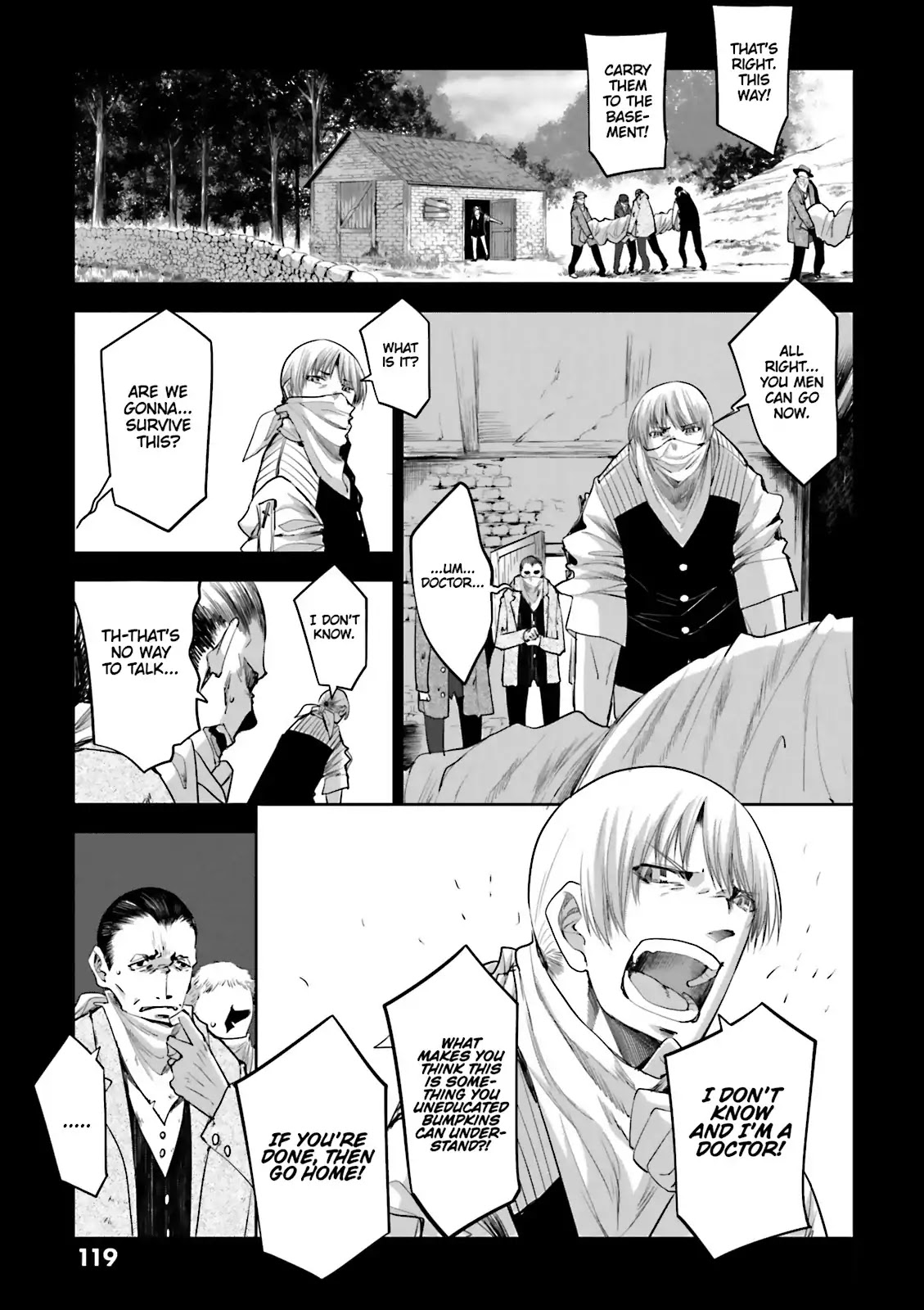 Dansai Bunri no Crime Edge Chapter 56 page 23 - Chapter 56: Vol.10 cut56: The Gray Truth