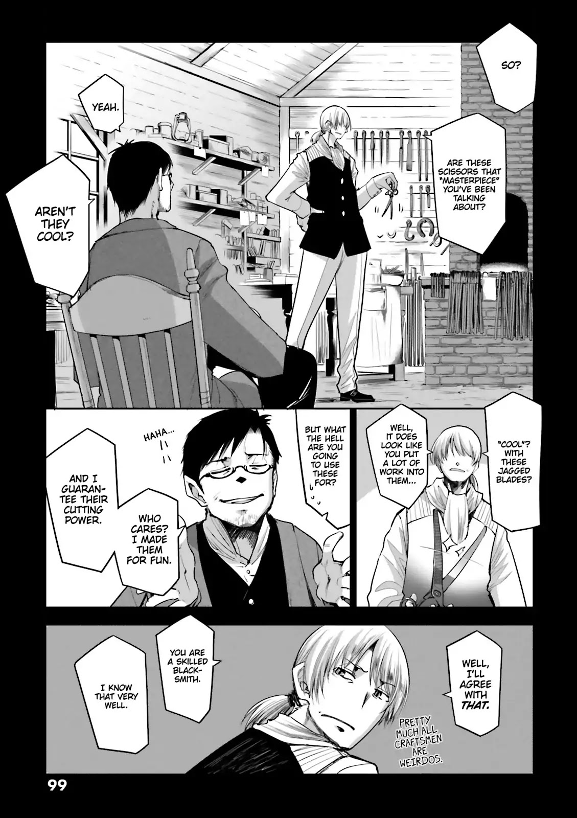 Dansai Bunri no Crime Edge Chapter 56 page 3 - Chapter 56: Vol.10 cut56: The Gray Truth