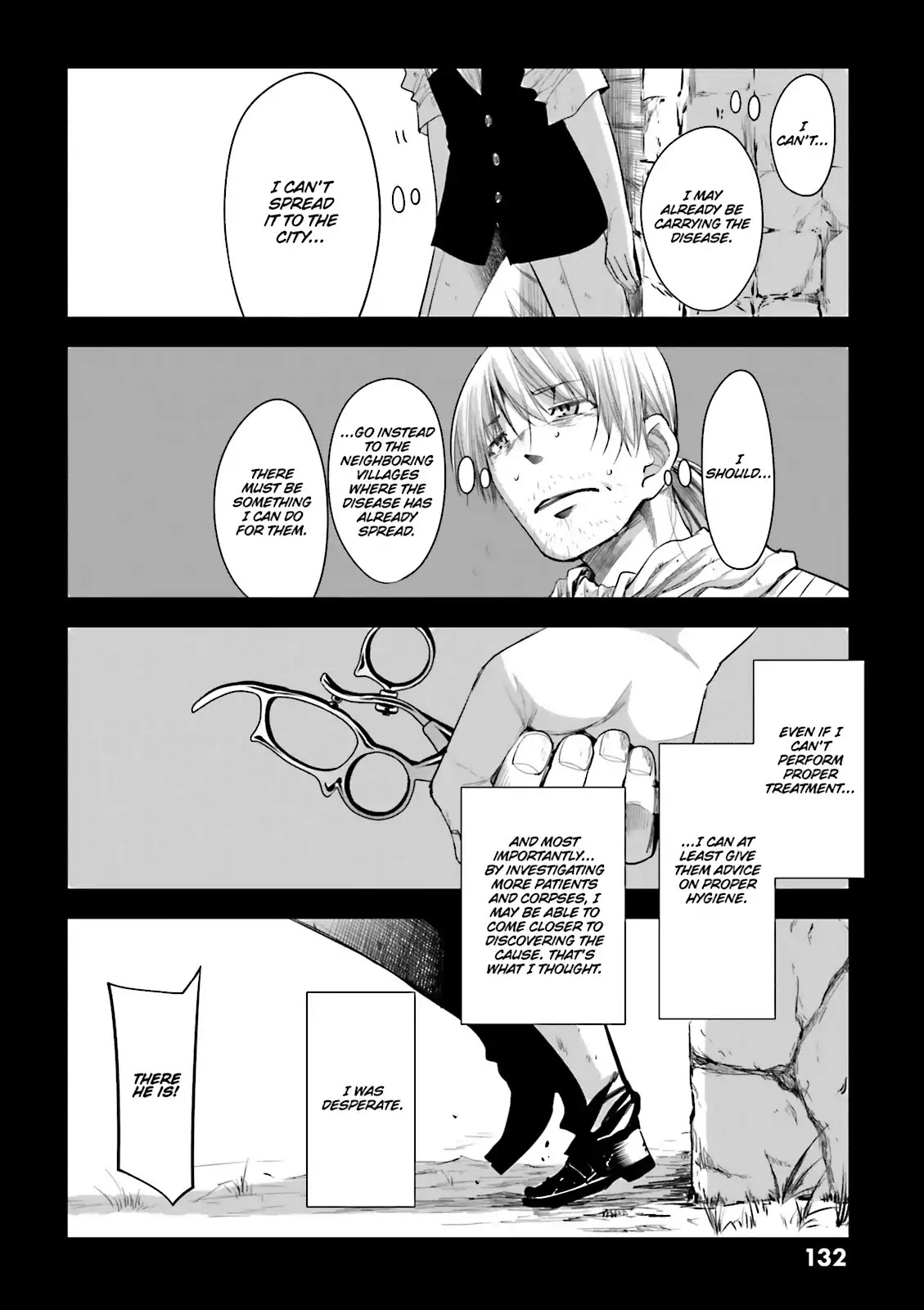 Dansai Bunri no Crime Edge Chapter 56 page 36 - Chapter 56: Vol.10 cut56: The Gray Truth
