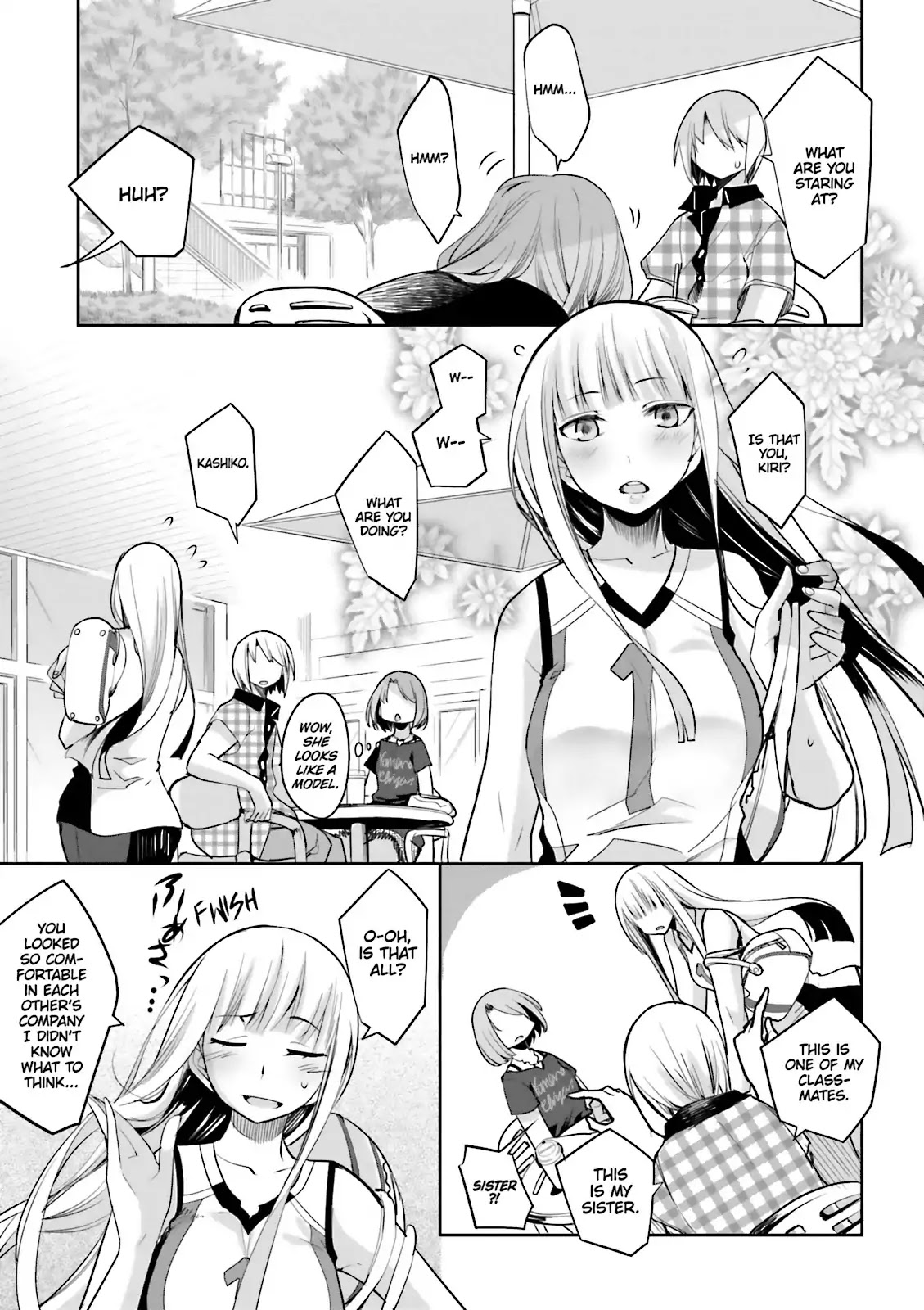 Dansai Bunri no Crime Edge Chapter 57.5 page 5 - Vol.10 extra cut: Hari's Day Off