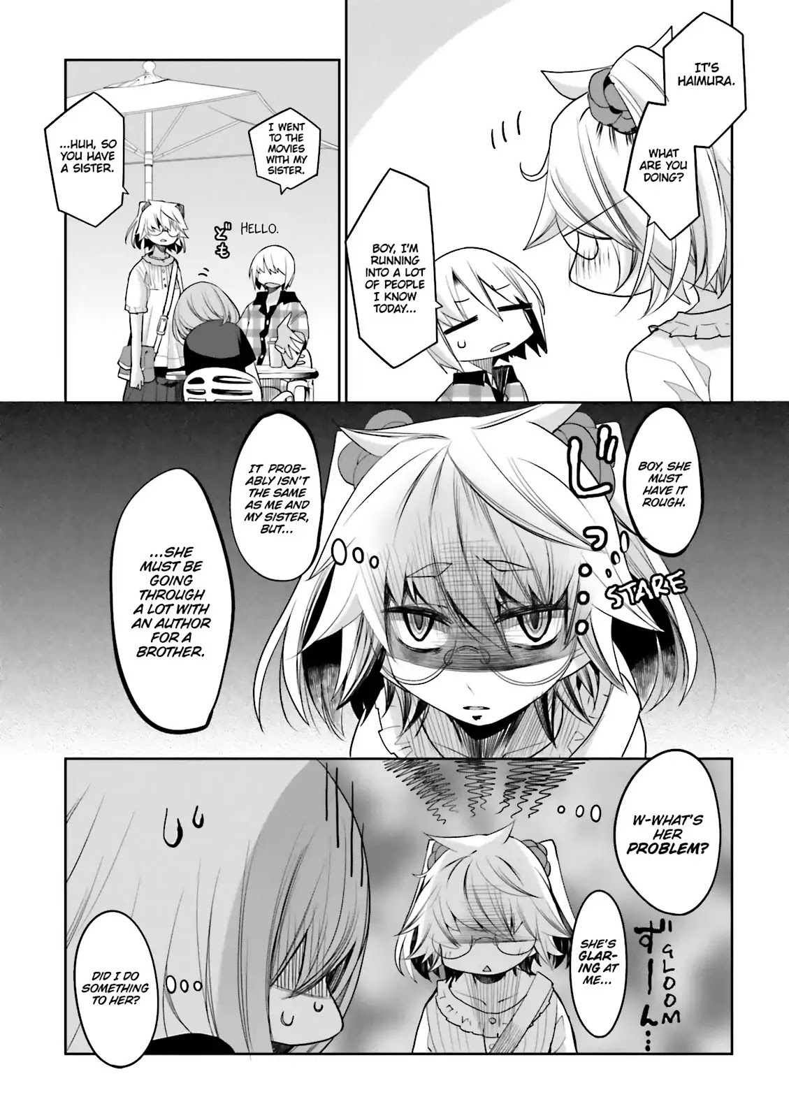 Dansai Bunri no Crime Edge Chapter 57.5 page 7 - Vol.10 extra cut: Hari's Day Off