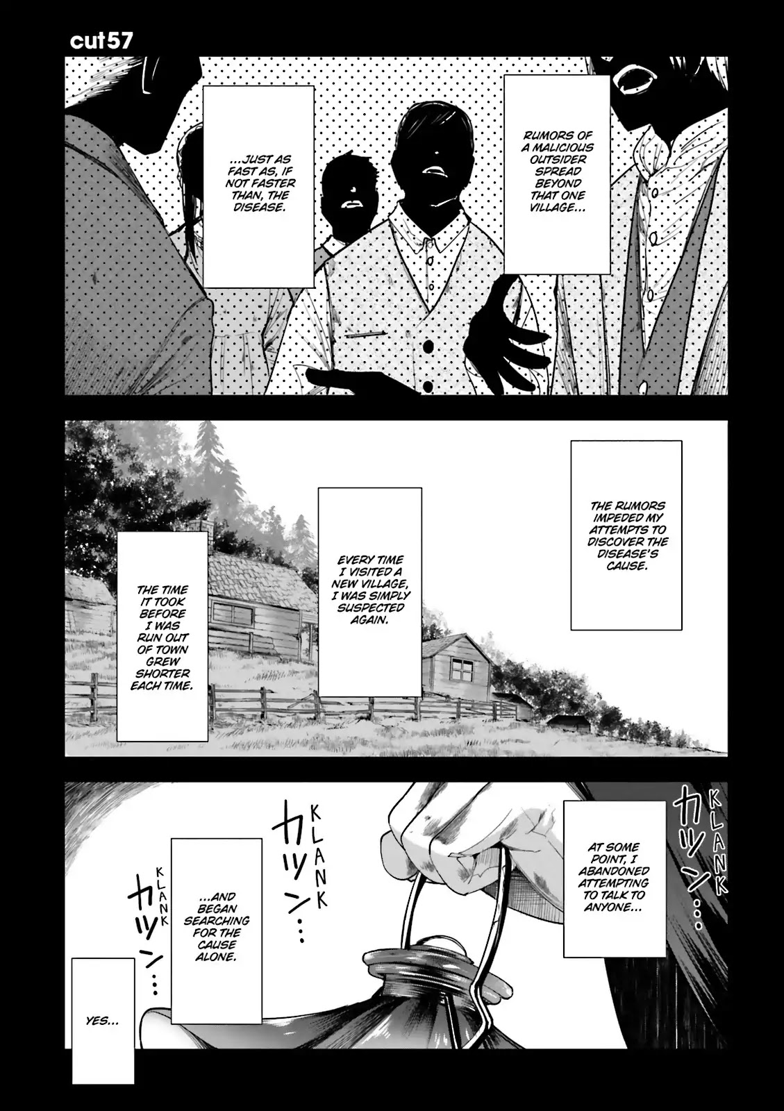 Dansai Bunri no Crime Edge Chapter 57 page 1 - Chapter 57: Vol.10 cut57: It's Not Over
