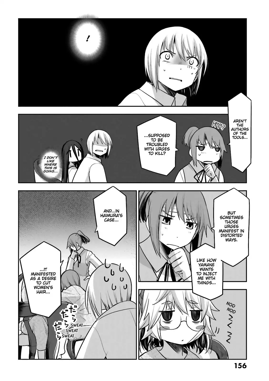 Dansai Bunri no Crime Edge Chapter 57 page 22 - Chapter 57: Vol.10 cut57: It's Not Over