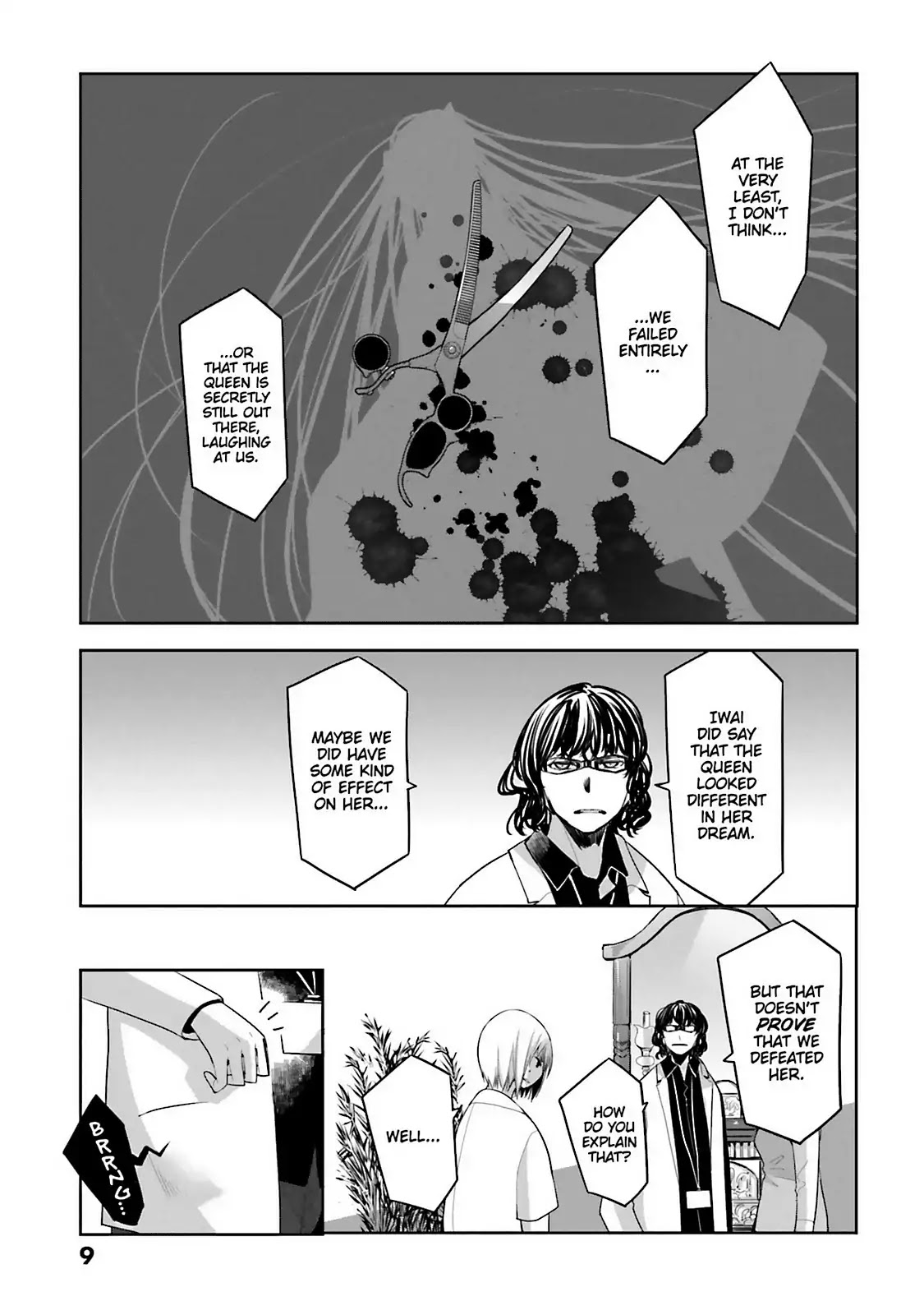 Dansai Bunri no Crime Edge Chapter 58 page 11 - Chapter 58: Vol.11 cut58: Hear the Resentment of the Deal