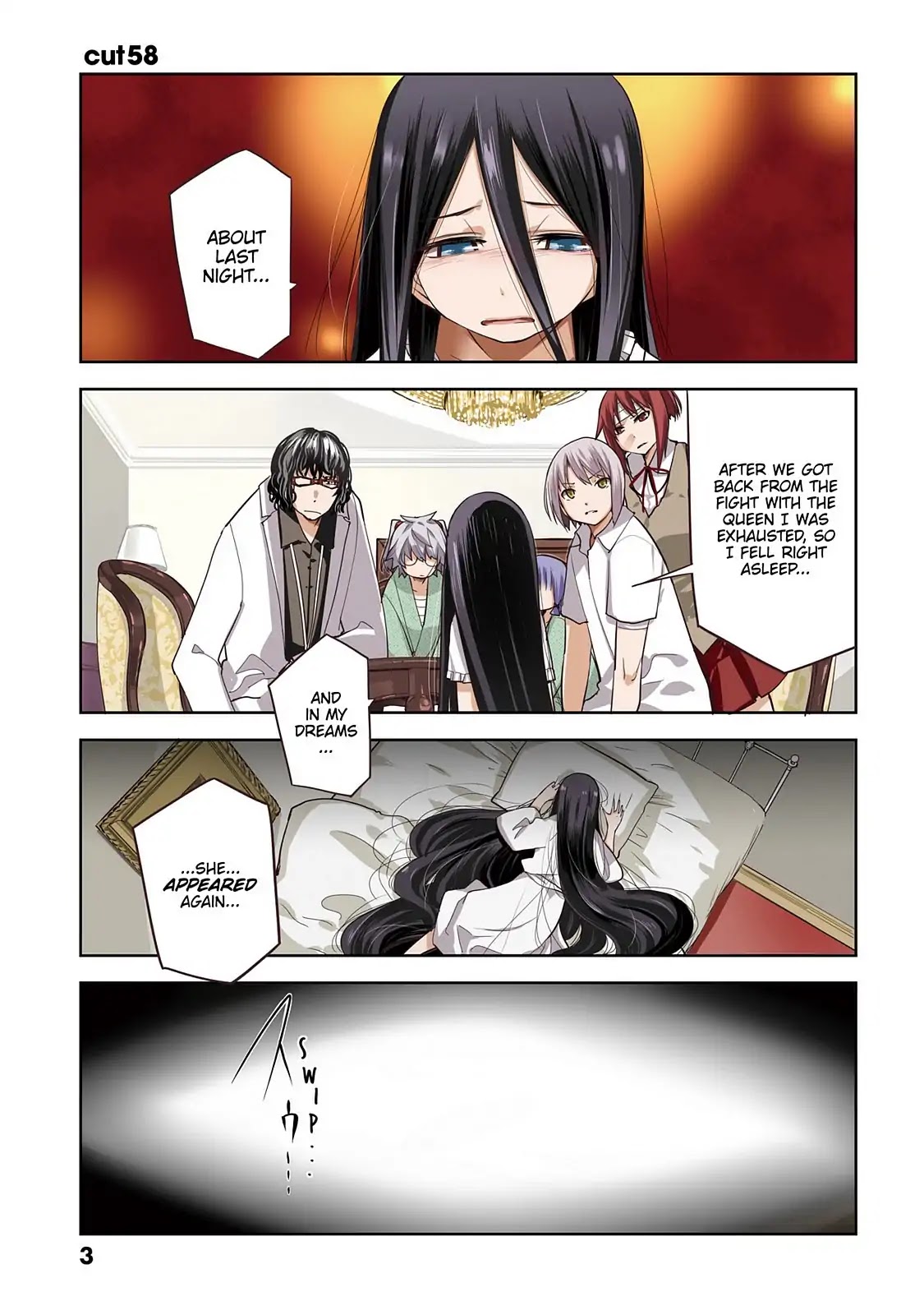 Dansai Bunri no Crime Edge Chapter 58 page 4 - Chapter 58: Vol.11 cut58: Hear the Resentment of the Deal