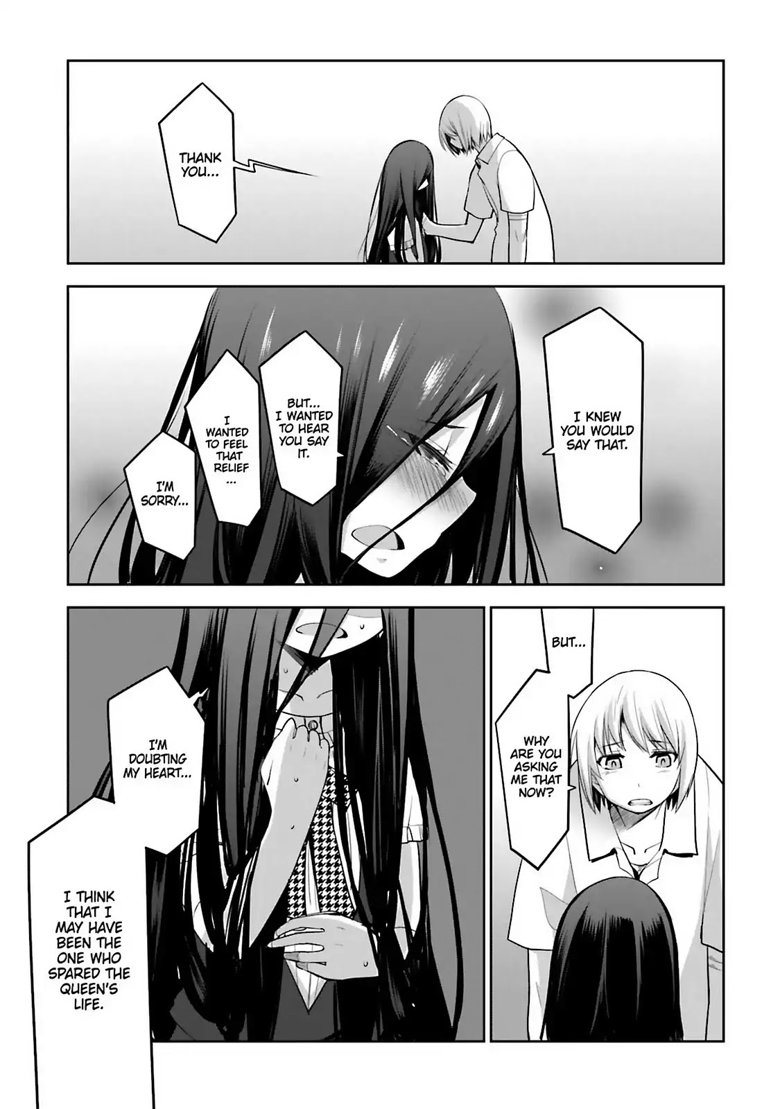 Dansai Bunri no Crime Edge Chapter 59 page 12 - Chapter 59: Vol.11 cut59: The End of the World