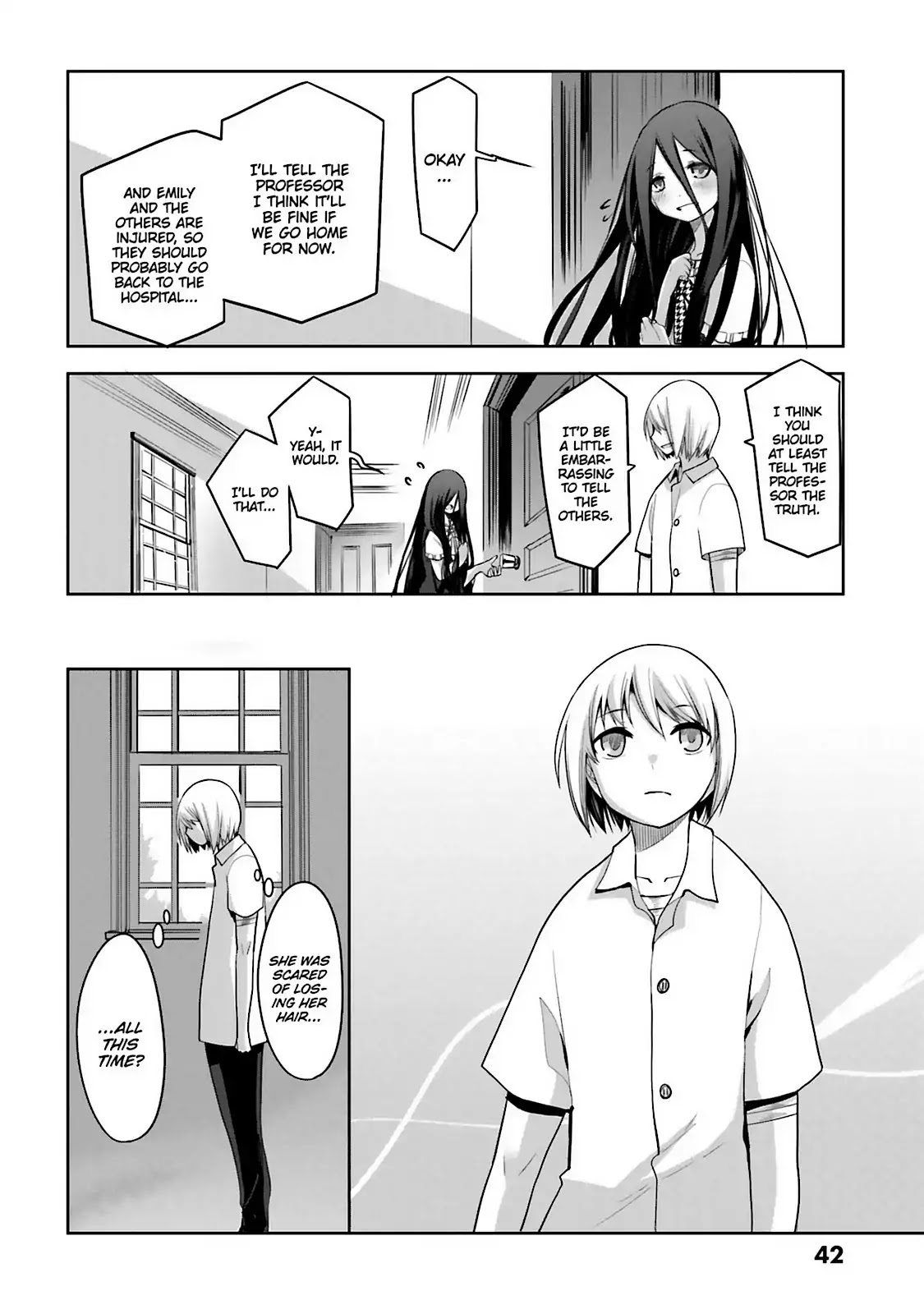 Dansai Bunri no Crime Edge Chapter 59 page 19 - Chapter 59: Vol.11 cut59: The End of the World