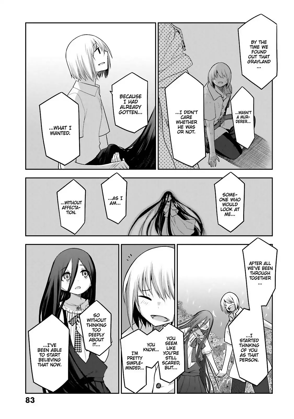 Dansai Bunri no Crime Edge Chapter 60 page 21 - Chapter 60: Vol.11 cut60: At the Very Bottom of One's Heart
