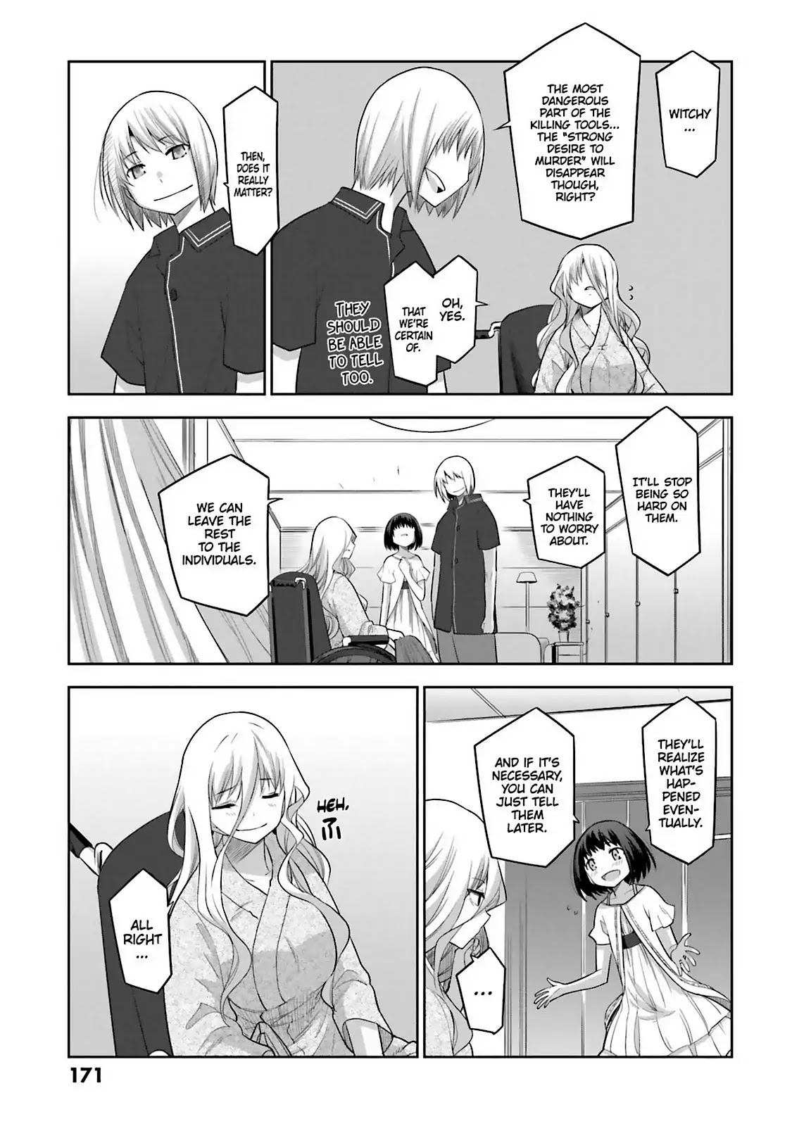 Dansai Bunri no Crime Edge Chapter 61.5 page 13 - Vol.11 last cut: We Are All 'Crime Edge