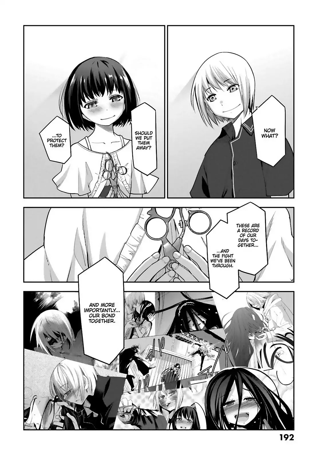 Dansai Bunri no Crime Edge Chapter 61.5 page 34 - Vol.11 last cut: We Are All 'Crime Edge