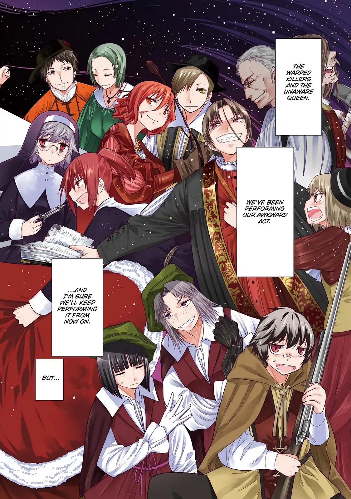Dansai Bunri no Crime Edge Chapter 61.5 page 43 - Vol.11 last cut: We Are All 'Crime Edge