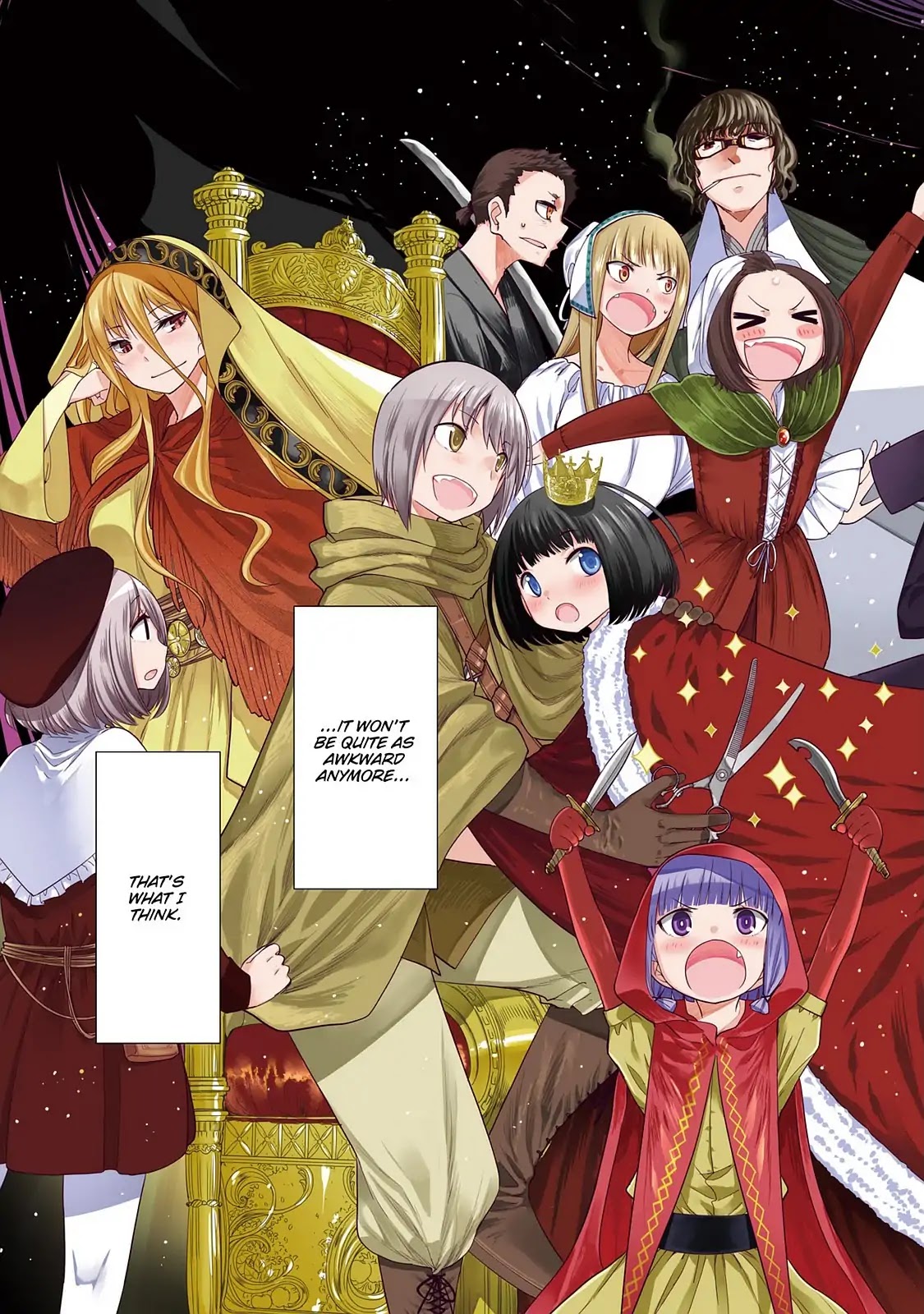 Dansai Bunri no Crime Edge Chapter 61.5 page 44 - Vol.11 last cut: We Are All 'Crime Edge