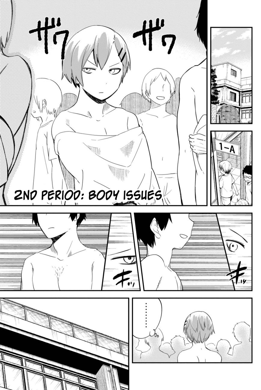 Dansan Joshi Chapter 2 page 1 - Chapter 2 : Body Issues