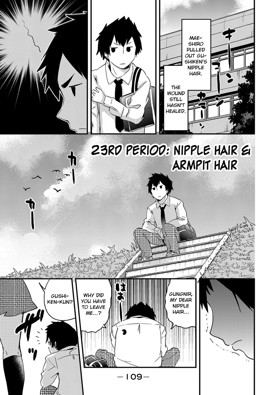 Dansan Joshi Chapter 23 page 1 - Chapter 23 : Nipple Hair & Armpit Hair
