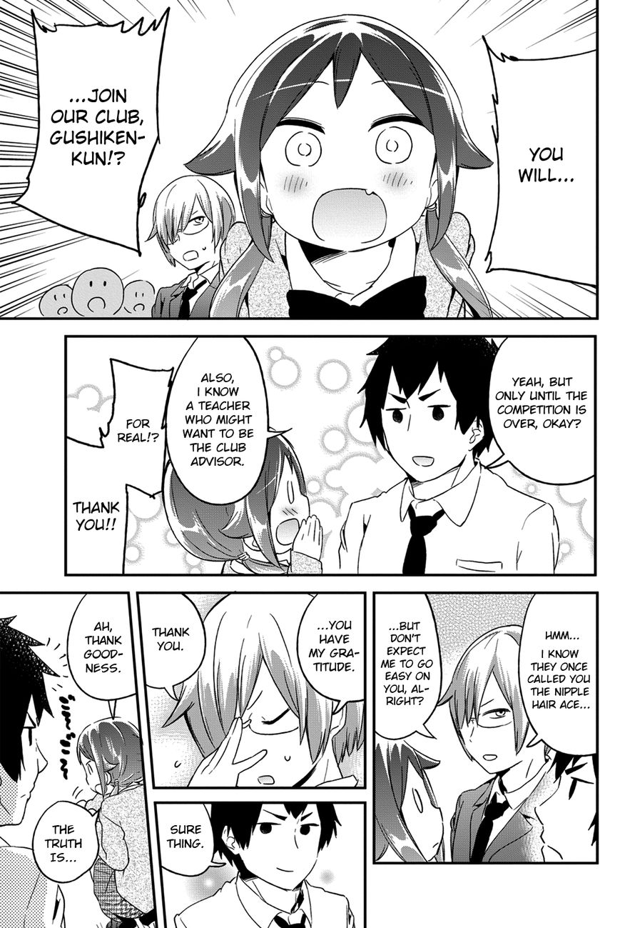 Dansan Joshi Chapter 23 page 5 - Chapter 23 : Nipple Hair & Armpit Hair