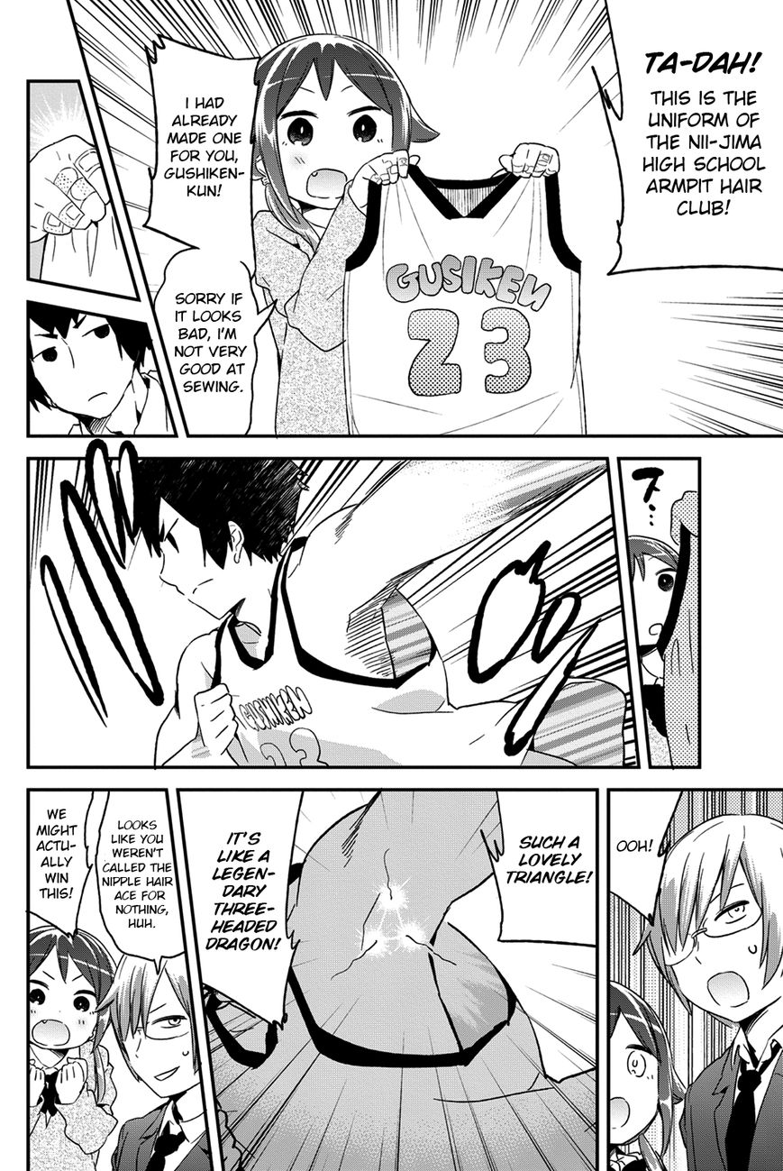 Dansan Joshi Chapter 23 page 6 - Chapter 23 : Nipple Hair & Armpit Hair