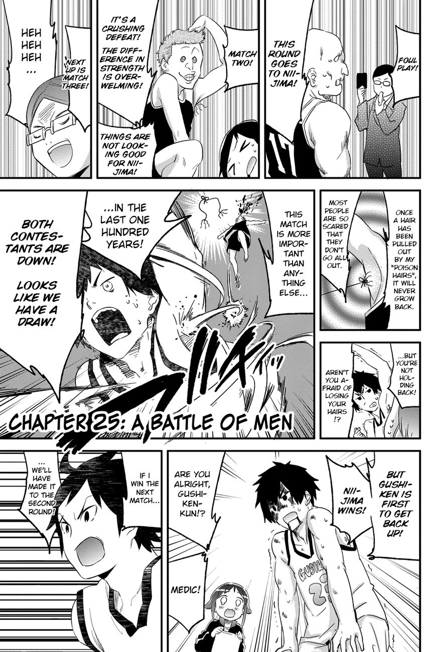 Dansan Joshi Chapter 25 page 1 - Chapter 25 : A Battle Of Men
