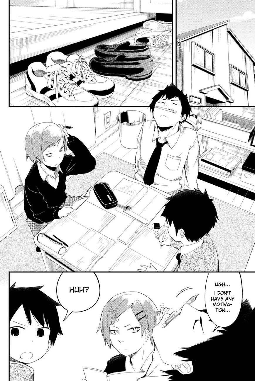 Dansan Joshi Chapter 4 page 2 - Chapter 4 : What Are You Studying!?
