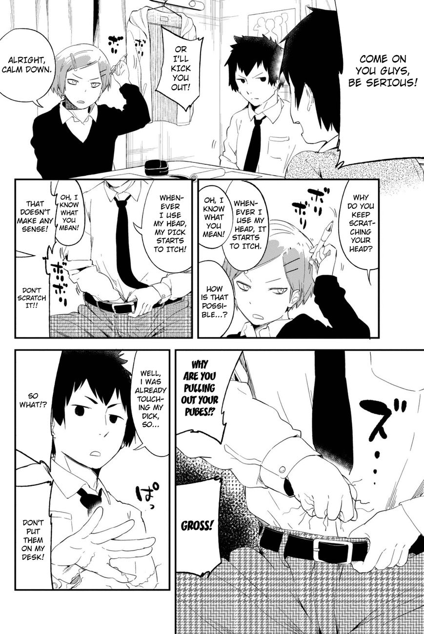 Dansan Joshi Chapter 4 page 4 - Chapter 4 : What Are You Studying!?