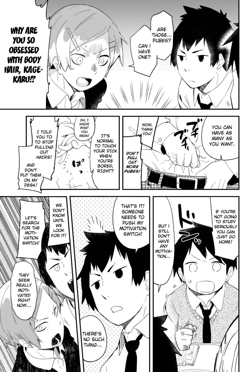 Dansan Joshi Chapter 4 page 5 - Chapter 4 : What Are You Studying!?