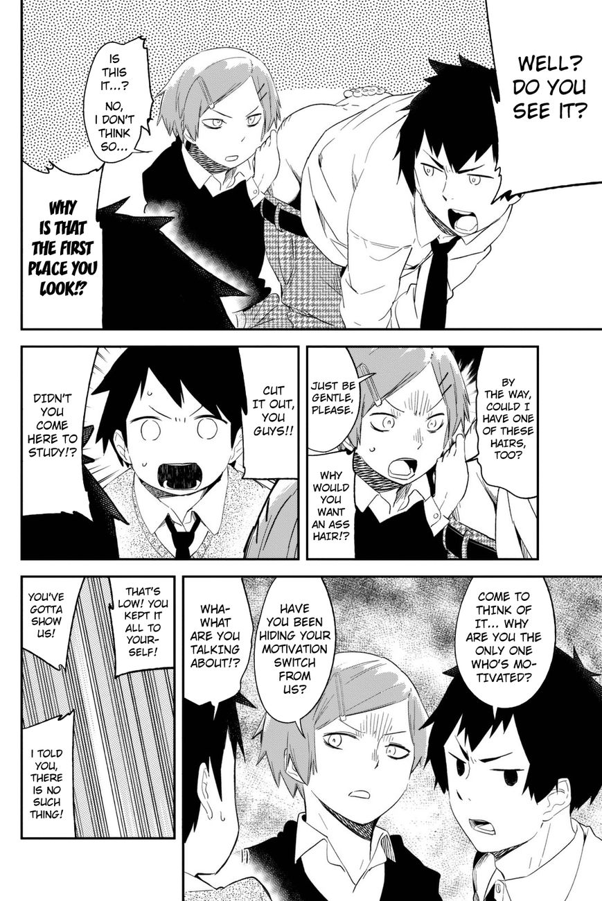 Dansan Joshi Chapter 4 page 6 - Chapter 4 : What Are You Studying!?