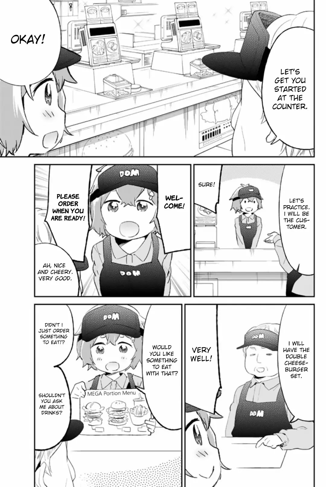 Dansan Joshi Chapter 43 page 3 - Chapter 43: Passionate Part-Timer