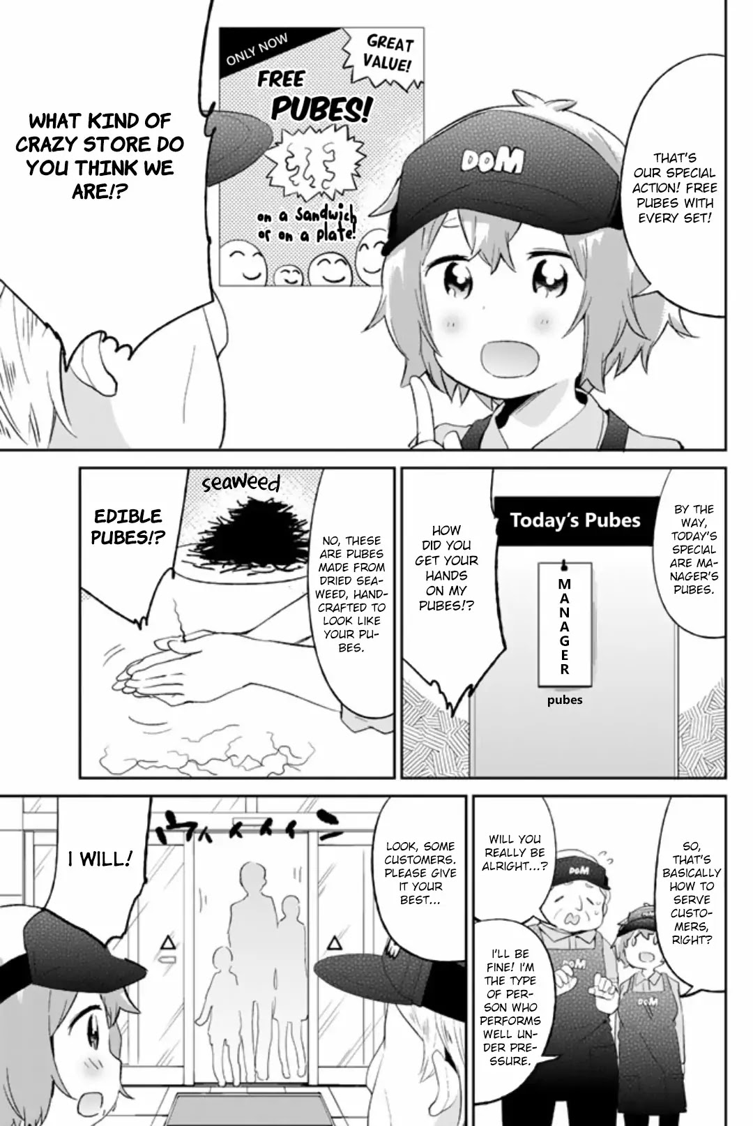 Dansan Joshi Chapter 43 page 5 - Chapter 43: Passionate Part-Timer