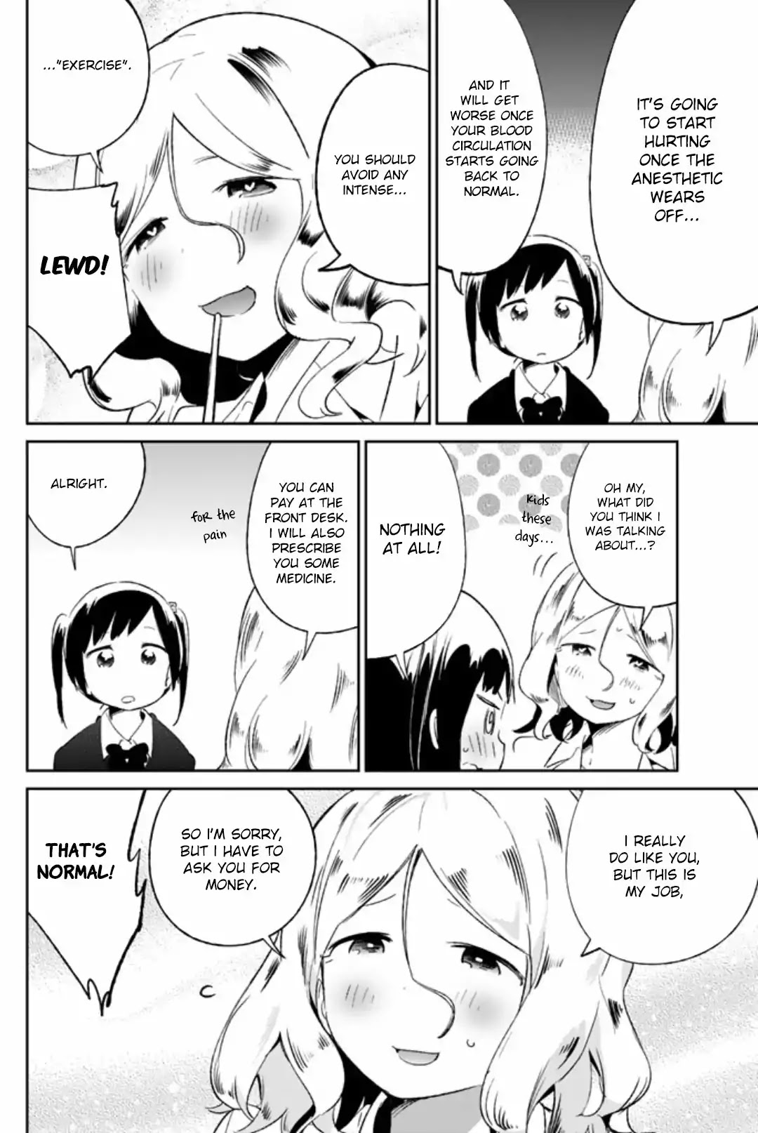 Dansan Joshi Chapter 44 page 8 - Chapter 44: Is This Where It Hurts?