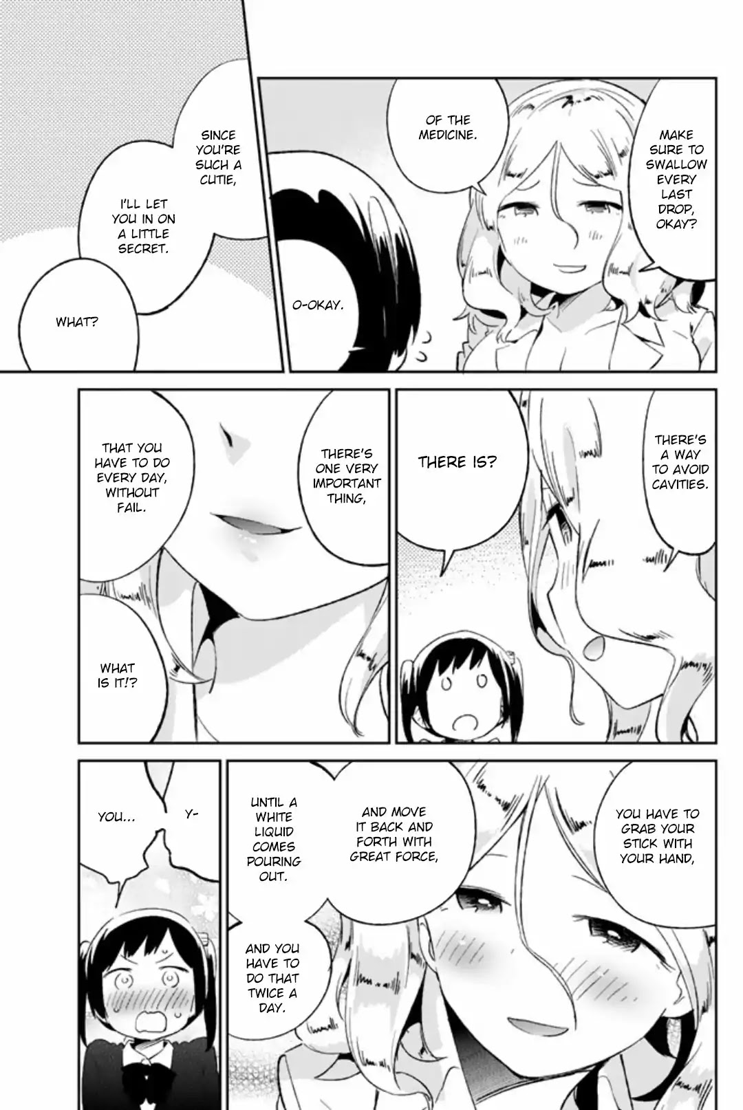 Dansan Joshi Chapter 44 page 9 - Chapter 44: Is This Where It Hurts?