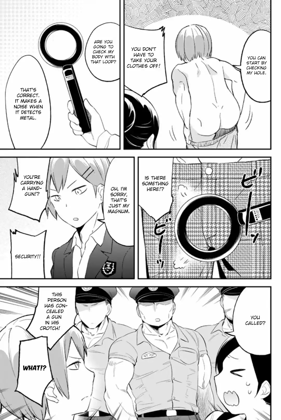 Dansan Joshi Chapter 46 page 7 - Chapter 46: Pre-flight Troubles