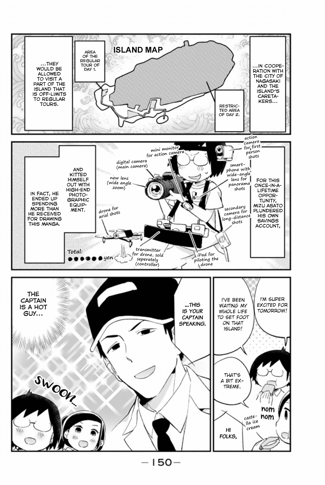 Dansan Joshi Chapter 49.1 page 4 - Chapter 49.1: Mizu Asato Goes To Battleship Island