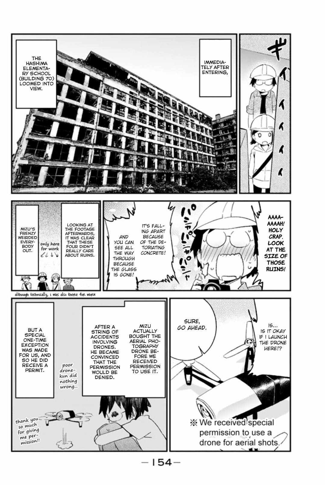 Dansan Joshi Chapter 49.1 page 8 - Chapter 49.1: Mizu Asato Goes To Battleship Island
